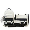 thumbnail image 2 of Stylish Campus Backpack Large Capacity for Everyday Use Daypack with Modern Design for School Work Daily Commute (Set of 5), 2 of 3