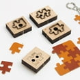 thumbnail image 4 of 4Pcs Wooden Die Cut Jigsaw Cutting Handmade Punch Hand Tool, 4 of 8