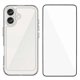 thumbnail image 1 of WANLONFENG MF Series for iPhone 16 Case TPU Acrylic Clear Phone Cover with Tempered Glass Film, 1 of 5