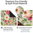 thumbnail image 4 of Premium Boho Style Rubber Game Room Mat 31.5x31.5 Inch Large Mahjong Table Cover with Non-Slip Backing and Noise Reduction for Tiles Cards and Boards, 4 of 7