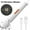 white, variant on Rulwuck Magic massager electric body, powerful 10 speed vibration, relieves physical fatigue and muscle pain in the neck, shoulders, back, waist, hips, and legs