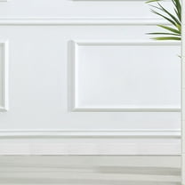 FRCOLOR 1 Roll Peel Stick Foam Molding Baseboard Trim Self Adhesive Crown Molding Wallpaper Border Flexible 3D Wall Edging Foam Wall Base Moulding Trim