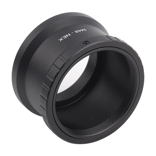 Cameras Adapter, M48x0.75mm Telescope Ring Portable For A7 A7S A7R Ar7II Cameras For