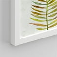 thumbnail image 5 of PixonSign Framed Canvas Print Wall Art Set - Green Yellow Tropical Jungle Palm Leaf Posters - Set of 3 Nature Wilderness Botanical Prints Boho Minimalist Wall Décor for Living Room - 12"x16" White, 5 of 5