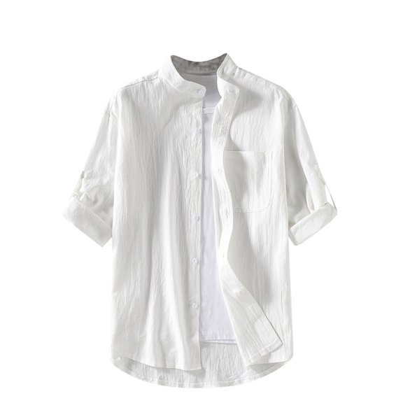 AherBiu Plus Size Button down Shirts for Women Short Sleeve Lightweight Summer Casual Tops Blouse