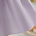 thumbnail image 6 of RUTAYY Children Girls Dress Shiny Fabric Bow Vest Skirt with Zipper Color Block Party Daily Wear Chic Holiday Dresses, 6 of 8