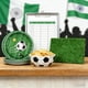 thumbnail image 4 of Decoración del hogar, decoración de habitaciones, decoración de paredes 10 platos de cena con temática de fútbol Platos de papel para fiestas de fútbol Platos con patrones de balones deportivos Sumini, 4 of 6