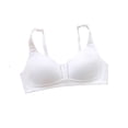thumbnail image 2 of LYMAYTER Big Girls Bra Teens Back Closure Training Bra 9-15 Adjustable Strap Breathable Support, 2 of 8