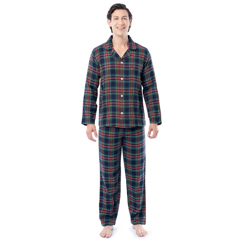 Fruit of the Loom Men's Flannel Pajama Set photo 2