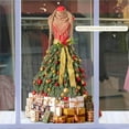 thumbnail image 6 of Yardi Yarda 5 FT Pre-lit Mannequin Artificial Christmas Tree Dress Form, Christmas Tree, Green, 6 of 11
