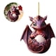 thumbnail image 5 of Dragón Navidad Novedad Lindos Favores Fiesta Acrílico (A), 5 of 9