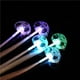 thumbnail image 2 of Ounissouiy 10 Uds. De luces LED para el pelo, juguetes con luces LED intermitentes, pasadores de pelo LED, recuerdos de fiesta, Bar, horquilla de baile, Kits de decoración para fiestas Ounissouiy HA038472-00, 2 of 6