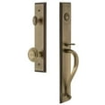 thumbnail image 5 of Grandeur Carsgrcir_Eset_234 Carre Solid Brass Rose Keyed Entry Single Cylinder "S" Grip, 5 of 5