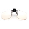 Blue Light Blocking Clip-on/Flip-up Computer Glasses Video Gaming Glasses Rimless Prevents Eye Strain and Fatigue From Computer,Tablet, Phone Screens | Easy Fits on Rx Frames