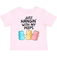 thumbnail image 3 of Inktastic Easter Just Hangin' with My Peeps Boys or Girls Toddler T-Shirt, 3 of 5