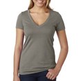 thumbnail image 2 of Next Level Apparel Women's CVC Deep V-Neck T-Shirt, 2 of 2