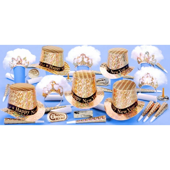 Regency Party Kit W/ Happy New Year Band for 50