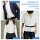 thumbnail image 4 of GOOHOCHY 4 tirantes ajustables para camisas, para hombres y mujeres, antideslizantes, para sujetar la camisa., 4 of 8