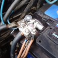 thumbnail image 2 of 2 terminales de batería de coche de liberación rápida conector terminal abrazadera de cobre Feliz Sencillez, 2 of 5