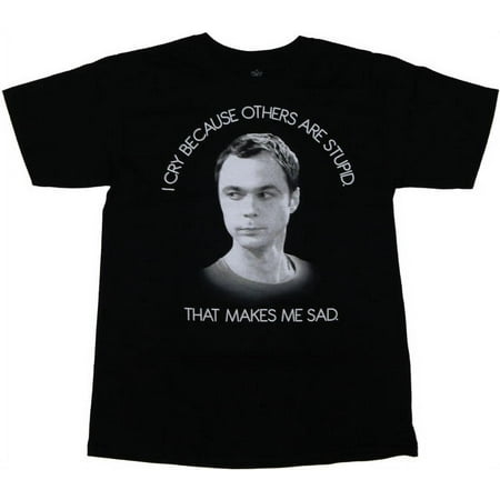 Big Bang Theory Cry T Shirt