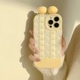 thumbnail image 1 of Funda iPhone 13pro max - Parche floral - Funda floral multicolor（Flor rayada amarilla）, 1 of 5