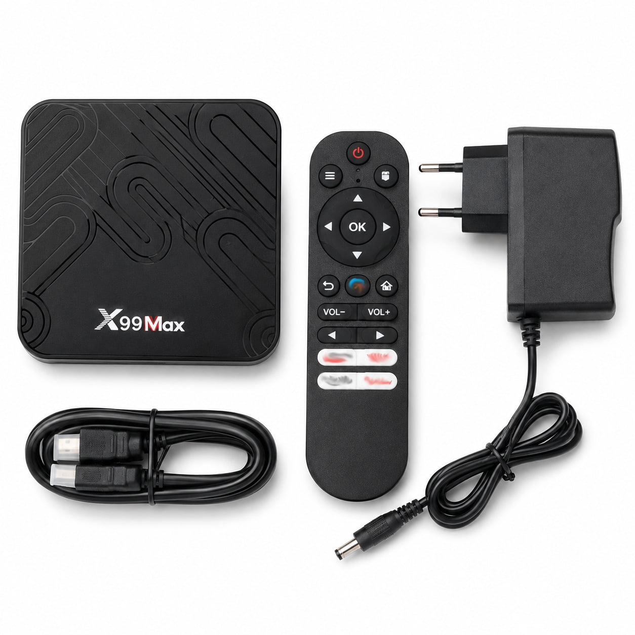 X99MaxSmart TV Streaming Box, Multi-Scene Home Media Player for Bedroom, Living Room, Dorm & Travel, Turn Regular TV into Smart Entertainment Display