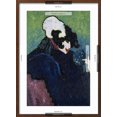 thumbnail image 5 of Art.com The White Feather, 1909 Giclee Print by Alexej Von Jawlensky, Brown Frame Wall Art, 21" x 29", 5 of 5