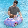 thumbnail image 1 of Camiseta sin mangas Swim Floaty Raft Swimbobo con pistola de agua para niños, color morado, 1 of 6