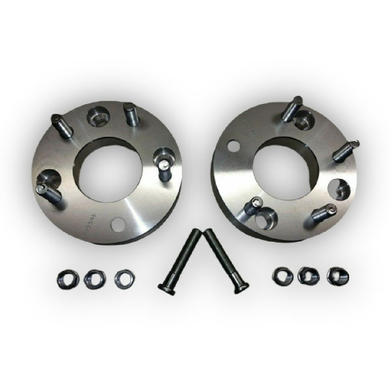 4pc 25mm (1) 4x4.5 to 4x100 Wheel Spacers Adapters 12x1.5 Studs Changes  Bolt Pattern from a 4x114.3 to a 4x100