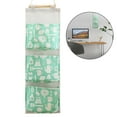 thumbnail image 2 of Wosthever Bolsa para colgar en la pared, organizador de artículos diversos para sala de estar, cocina, dormitorio, juguete, bolsa de bolsillo Almacenamiento y organización del hogar Vajilla verde, 2 of 6