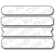 Die-Namics Strip Dies-Sentiment, 3"X.5"