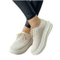 thumbnail image 4 of AXXD Work Girl Ladies Fall Autumn Womens Waterproof Shoes Fashion New Year Women's Sneakers Antimicrobial Shoes For Clearence, 4 of 5