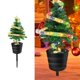 thumbnail image 1 of Luces solares para árbol de Navidad, luces Led impermeables para exteriores, jardín, césped, paisaje, luces de suelo decorativas festivas, nuevo, 1 of 4