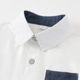 thumbnail image 7 of zuwimk Toddler Boy Clothes Suit, Formal Dress Shirt with Bowtie+Suspender Pants Boy Gentleman Wedding Outfits(1-2 Years,Blue), 7 of 7