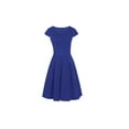 thumbnail image 2 of Haute Edition Women's V-Neck Skater Dress, 2 of 4