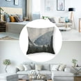 thumbnail image 5 of nygtbtfer  Decorative Throw Pillow Cover  National Park Nature Mountain Trees Mist Couch Pillow Cover Cushion Case for Modern Simple Farmhouse Style Decor White, 5 of 7