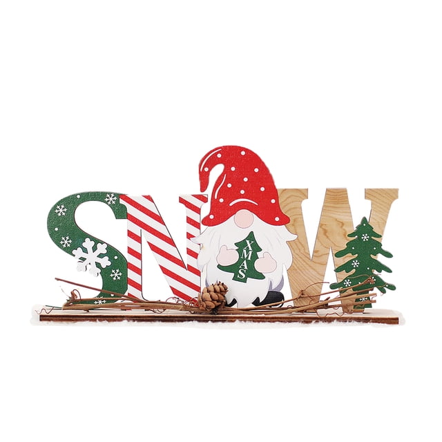 Inteprter Adorno de de Navidad ambientes temáticos decoración de Navidad escaparate decoración de Año Nuevo hogar Oficina DIY escritorio Kits de decoración para fiestas Tipo 3