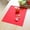 Red 7I5, variant on Staron Color Coded Plastic Cutting Boards, 5-Piece Non-Slip Kitchen Mat Set, Food Grade PP Chopping Boards