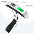 thumbnail image 6 of BYXAS 3-Pack Travel Digital Luggage Scale - Portable Luggage Scale -Luggage Scales for Suitcases - Ideal for Travel Scale Luggage Weight - 110LB, Includes Battery, 6 of 16