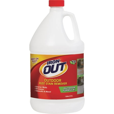 Iron OUT Outdoor Rust Stain Remover, 1 Gallon