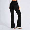 thumbnail image 3 of Feekit Women's Fleece Lined Winter Leggings High Waisted Soft Stretch Yoga Pants Warm Thermal Pants, 3 of 9