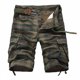 thumbnail image 5 of Ceisia Men's Gift Relaxed Plaid Cargo Shorts Mid-Rise Belt Waist Snap Button Drawstring Hem Shorts, 5 of 7