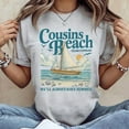 thumbnail image 2 of Unisex Team Conrad Fisher - Cousins Beach Est. 2009 T-shirt - The Summer T-Shirt, Sizes S-5XL, Tbun, 2 of 5