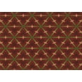thumbnail image 1 of Ahgly Company Machine Washable Indoor Rectangle Transitional Saddle Brown Area Rugs, 3' x 5', 1 of 7