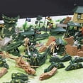 thumbnail image 1 of de lona del de del comando del de Baoblaze Figuras de carro tanque del ejército, 1 of 8