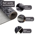 thumbnail image 5 of 8'x10' Boho Vintage Area Rug – Soft Modern Abstract Design, Machine Washable Non-Slip Carpet for Living Room, Farmhouse, Kids Room & Dining Room Black, 5 of 7