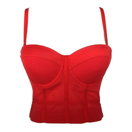 Crop Top Women Tank 2022 Summer Top Cropped Woman Clothes Sexy Camis Push Up Denim Bra Clothing Backless Bustier Party Club Vest