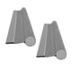 thumbnail image 1 of 2 topes de tiro para puerta, barrido de puerta, reducen el aire frío, ajustables, reducen el bloqueador de ruido, bloqueadores de tiro inferiores para Gris mayimx Topes de tiro de puerta, 1 of 9
