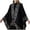 Black, variant on Women Lightweight Shawl Wrap Women's Printed Shawl Fashionable Warm Soft Cardigans Scarf Double Thickened Wraps Black,One Size
