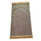 thumbnail image 2 of Alfombra de oración Musulmana Islámica Sunnimix elegante decoración 65 cm x 110 cm Alfombra de rezo impresa suave para Eid marrón, 2 of 8